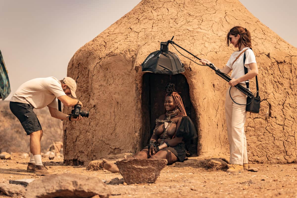 Photographie de portrait Namibie