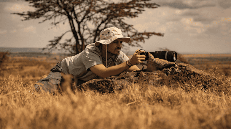 photographe animalier au kenya