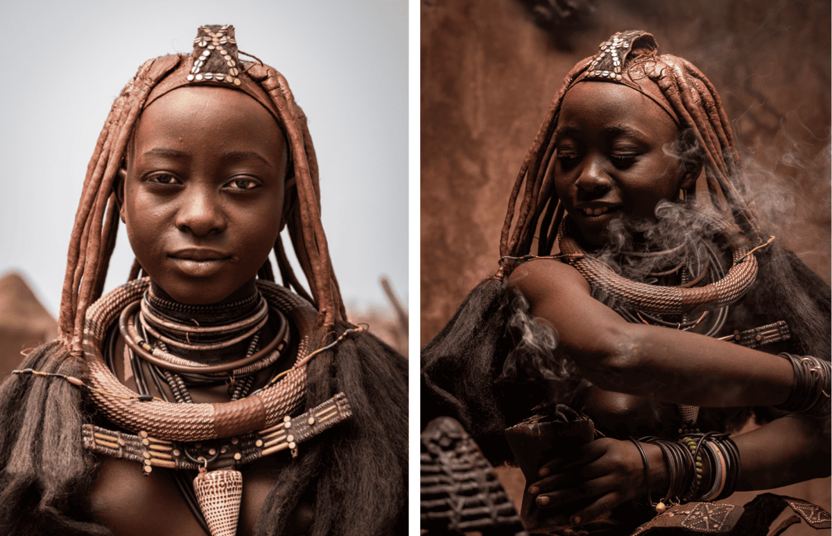 Photographie de portrait Namibie