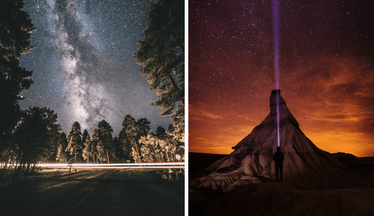 longue exposition astrophotographie