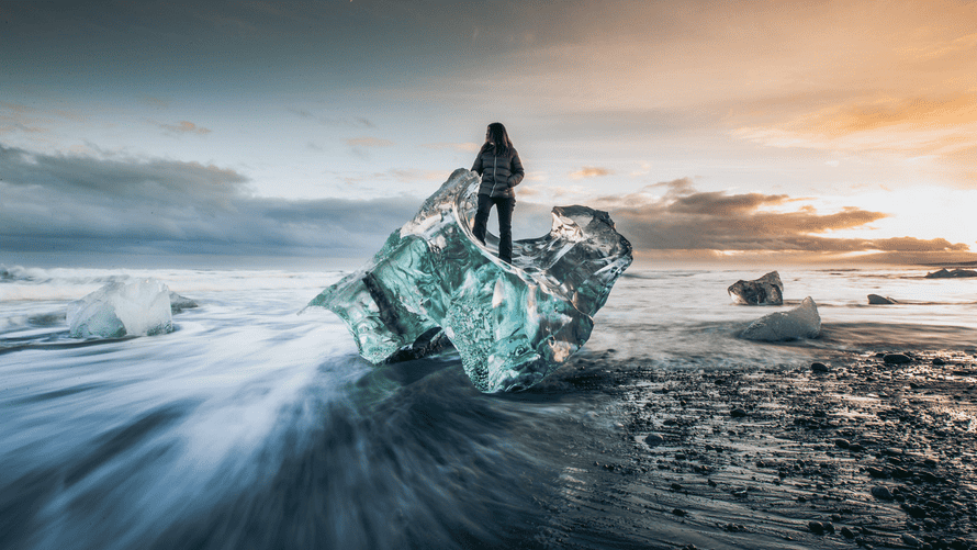 longue exposition Islande