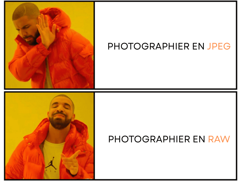 photographier en raw